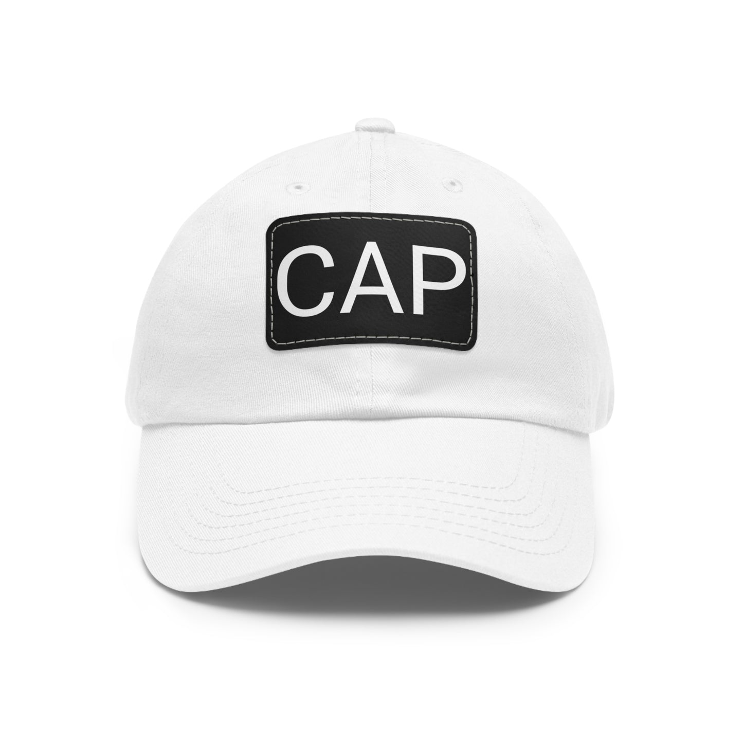 "CAP" Cap with Leather Patch