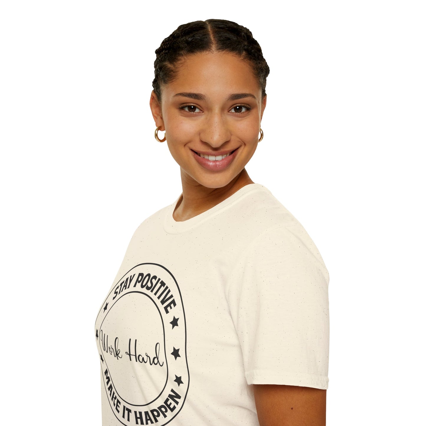 "'Work Hard" Softstyle T-Shirt