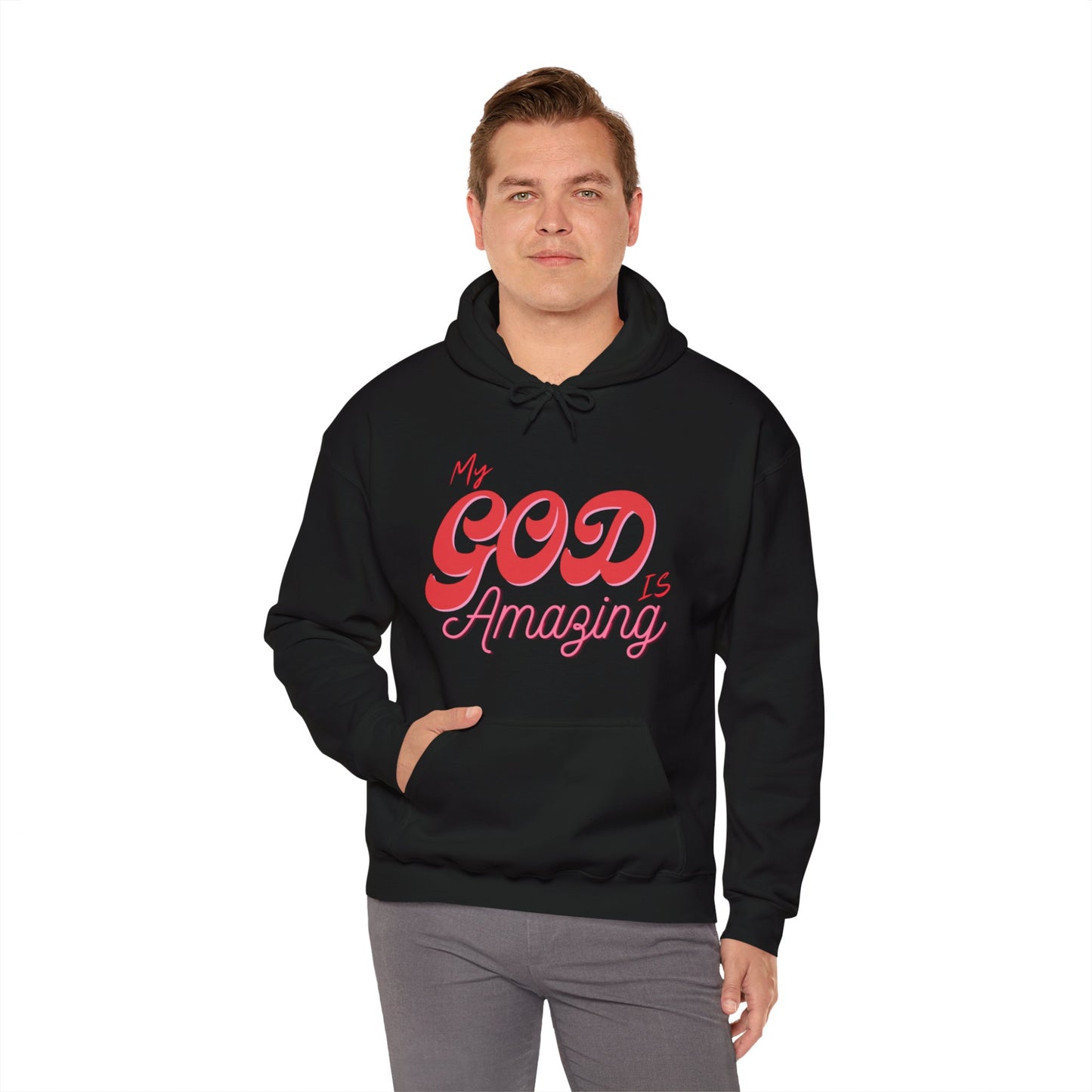 "My God Is Amazing" Hooded Sweatshirt