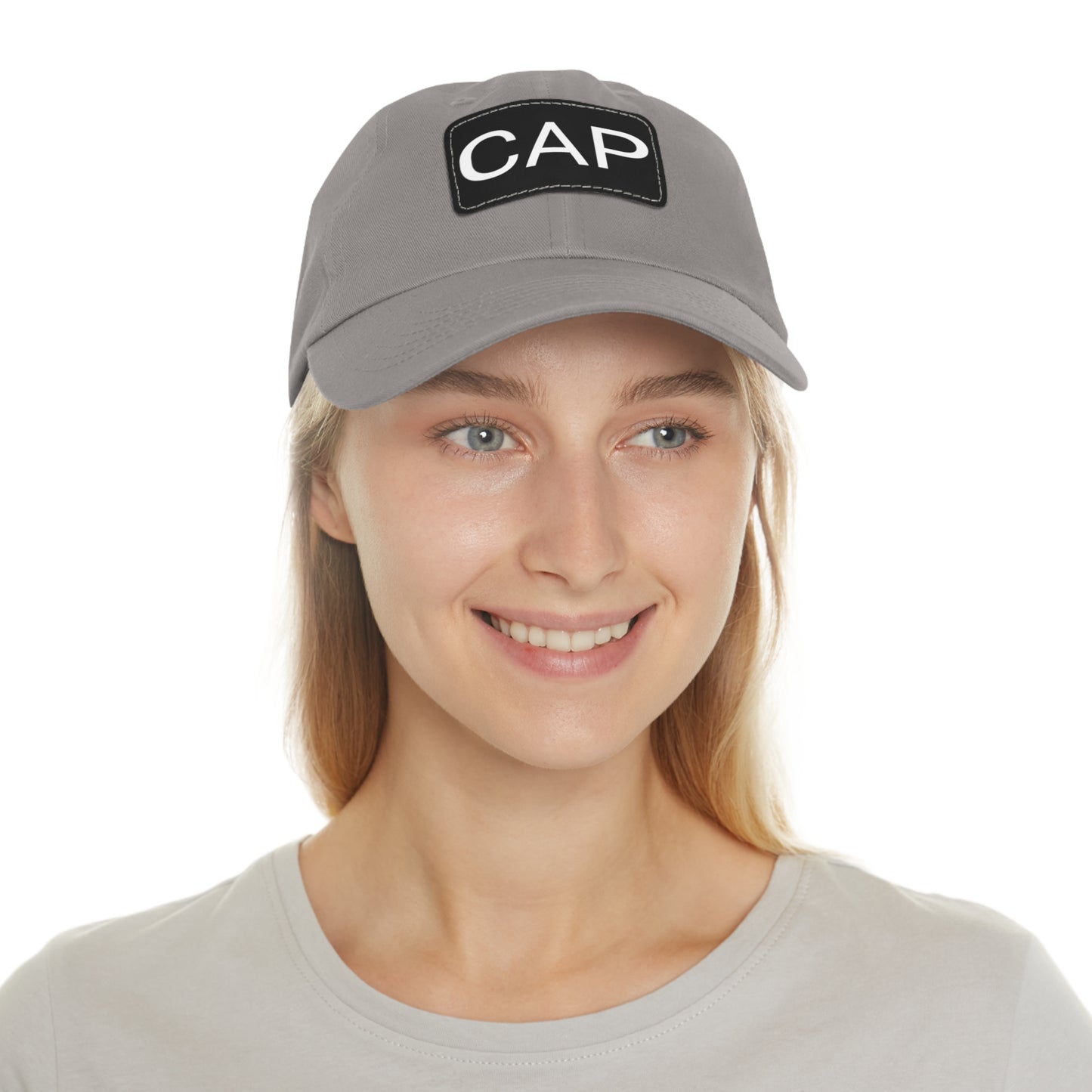 "CAP" Cap with Leather Patch