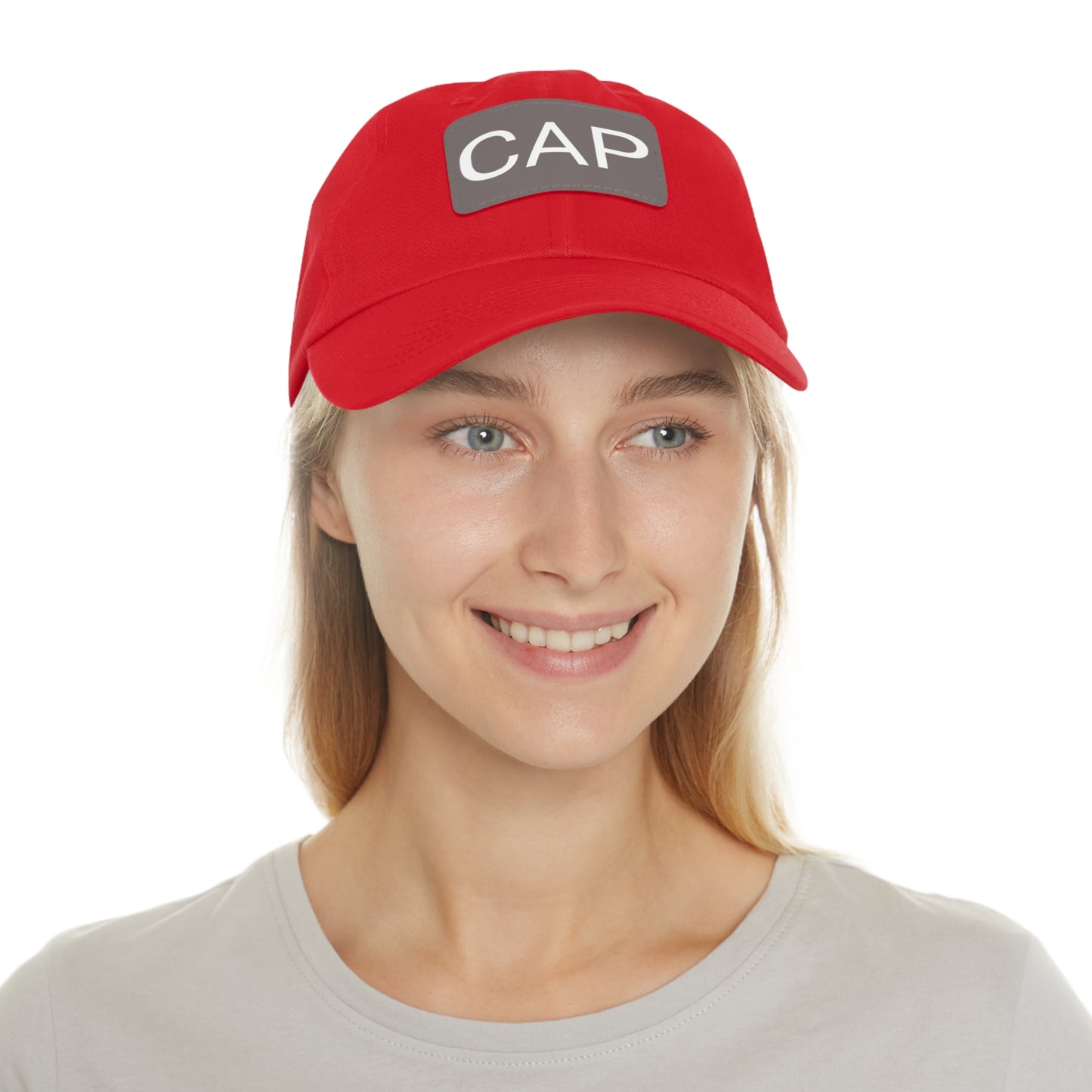 "CAP" Cap with Leather Patch
