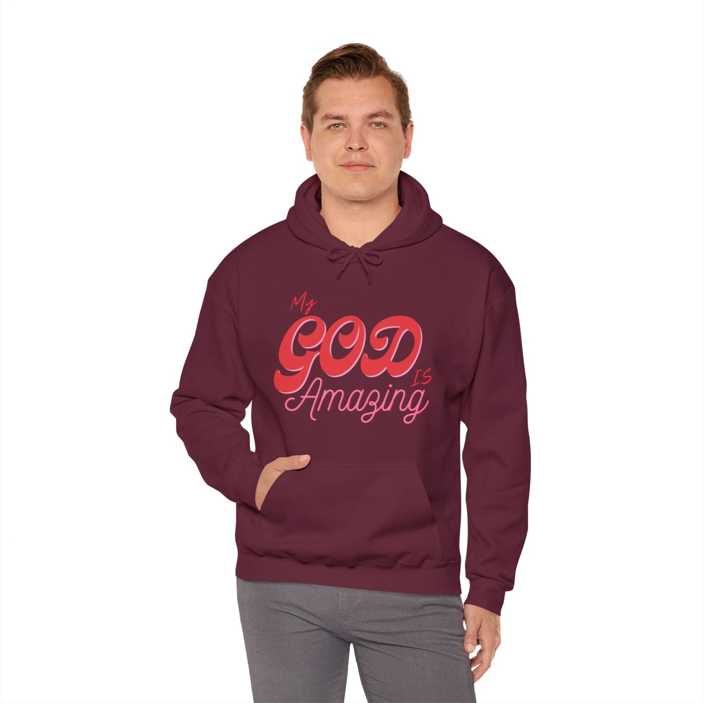 "My God Is Amazing" Hooded Sweatshirt