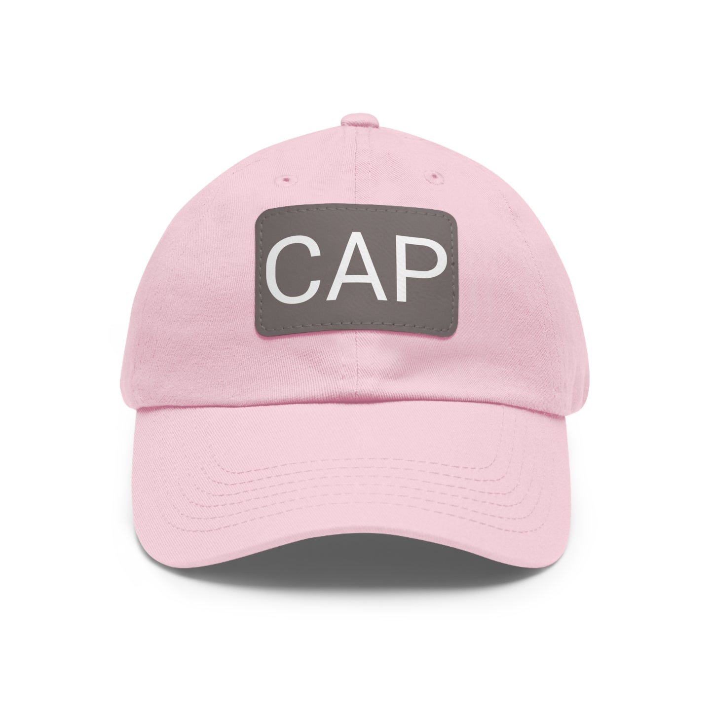 "CAP" Cap with Leather Patch