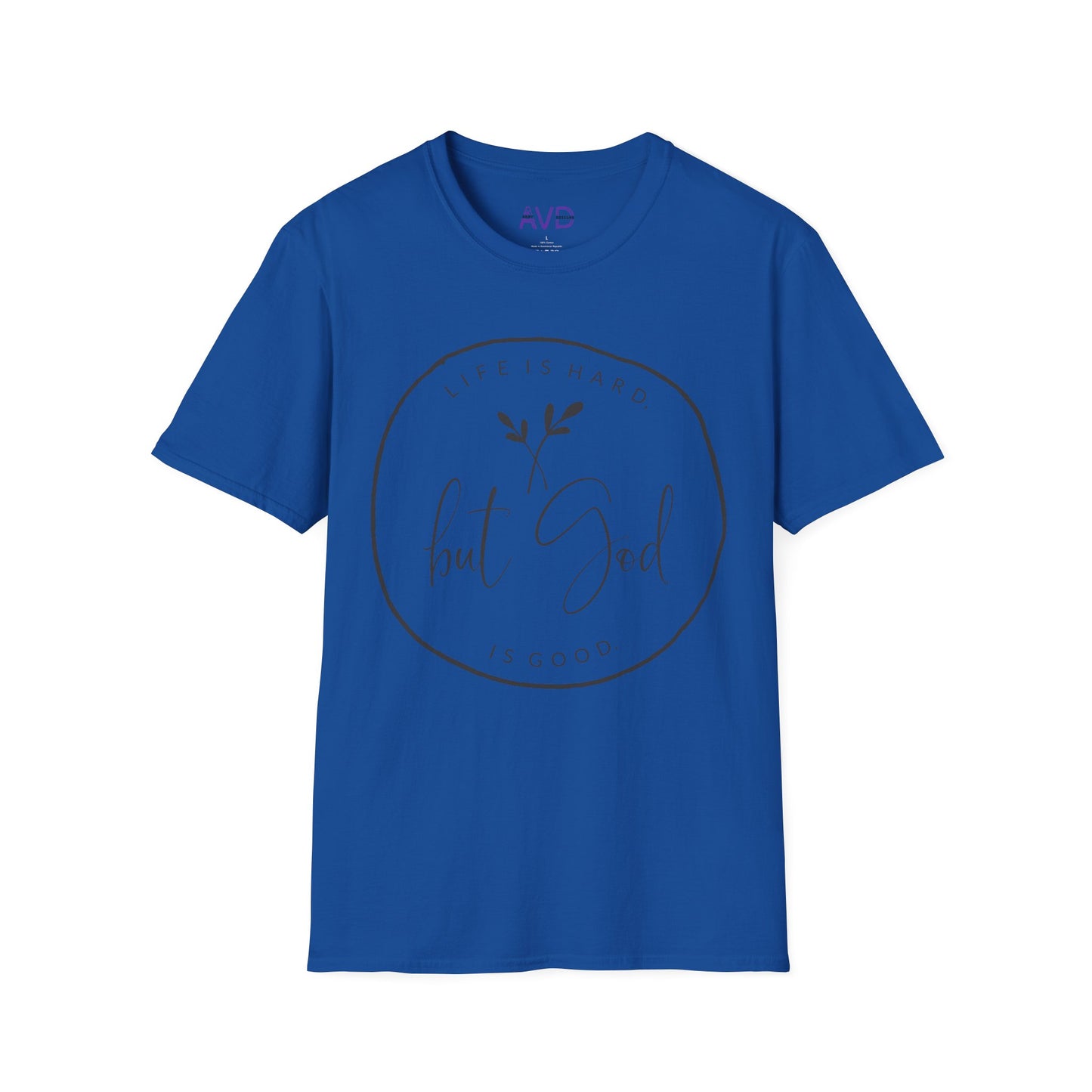 "But God" Softstyle T-Shirt