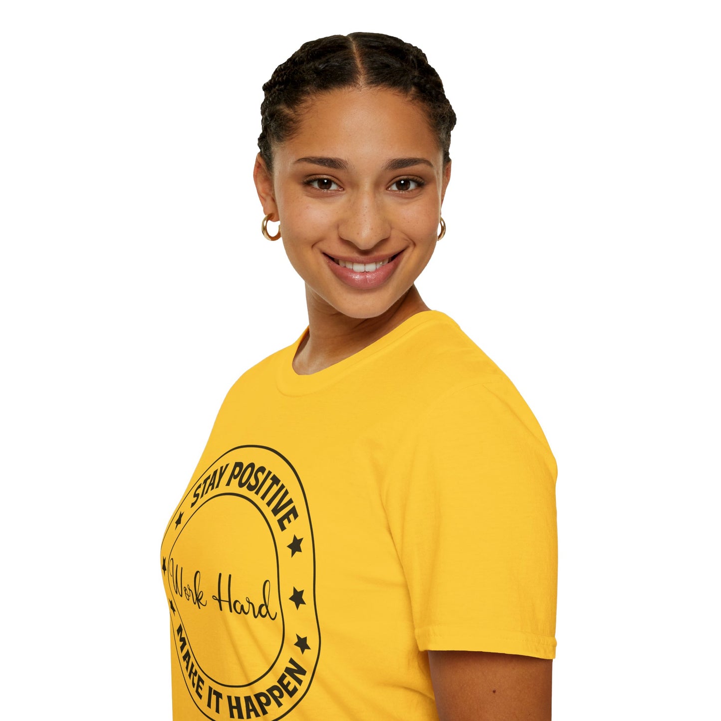 "'Work Hard" Softstyle T-Shirt