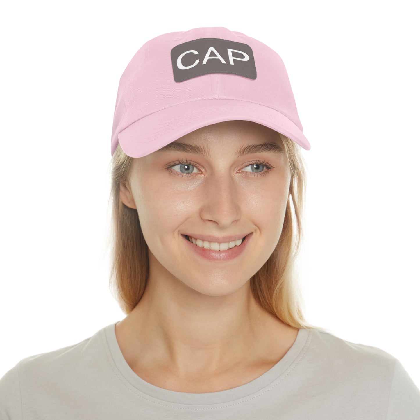 "CAP" Cap with Leather Patch