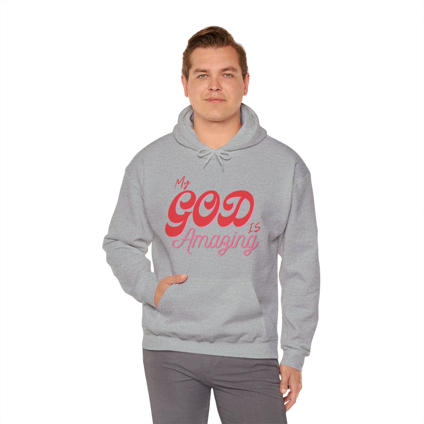 "My God Is Amazing" Hooded Sweatshirt