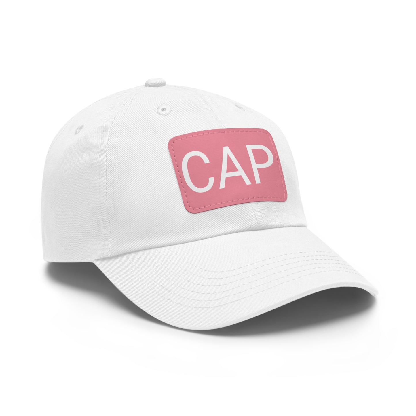 "CAP" Cap with Leather Patch