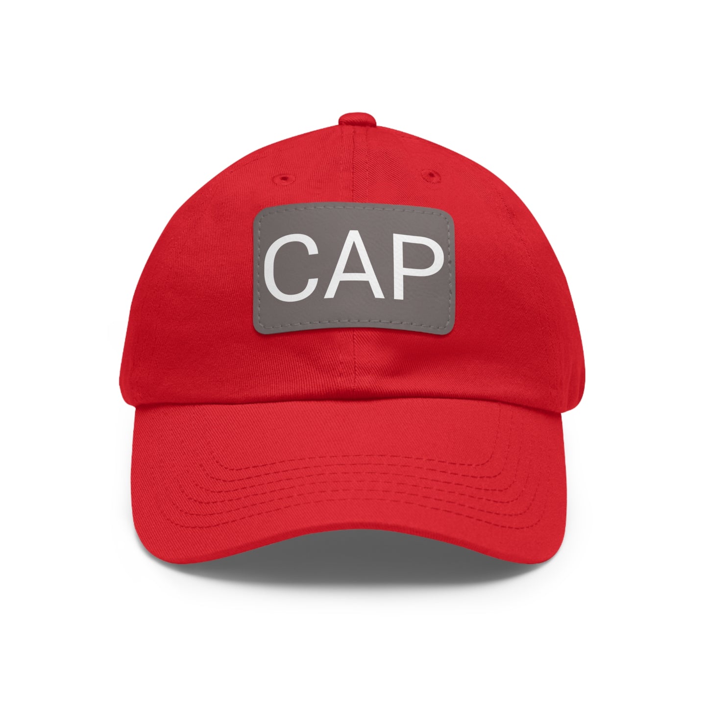 "CAP" Cap with Leather Patch