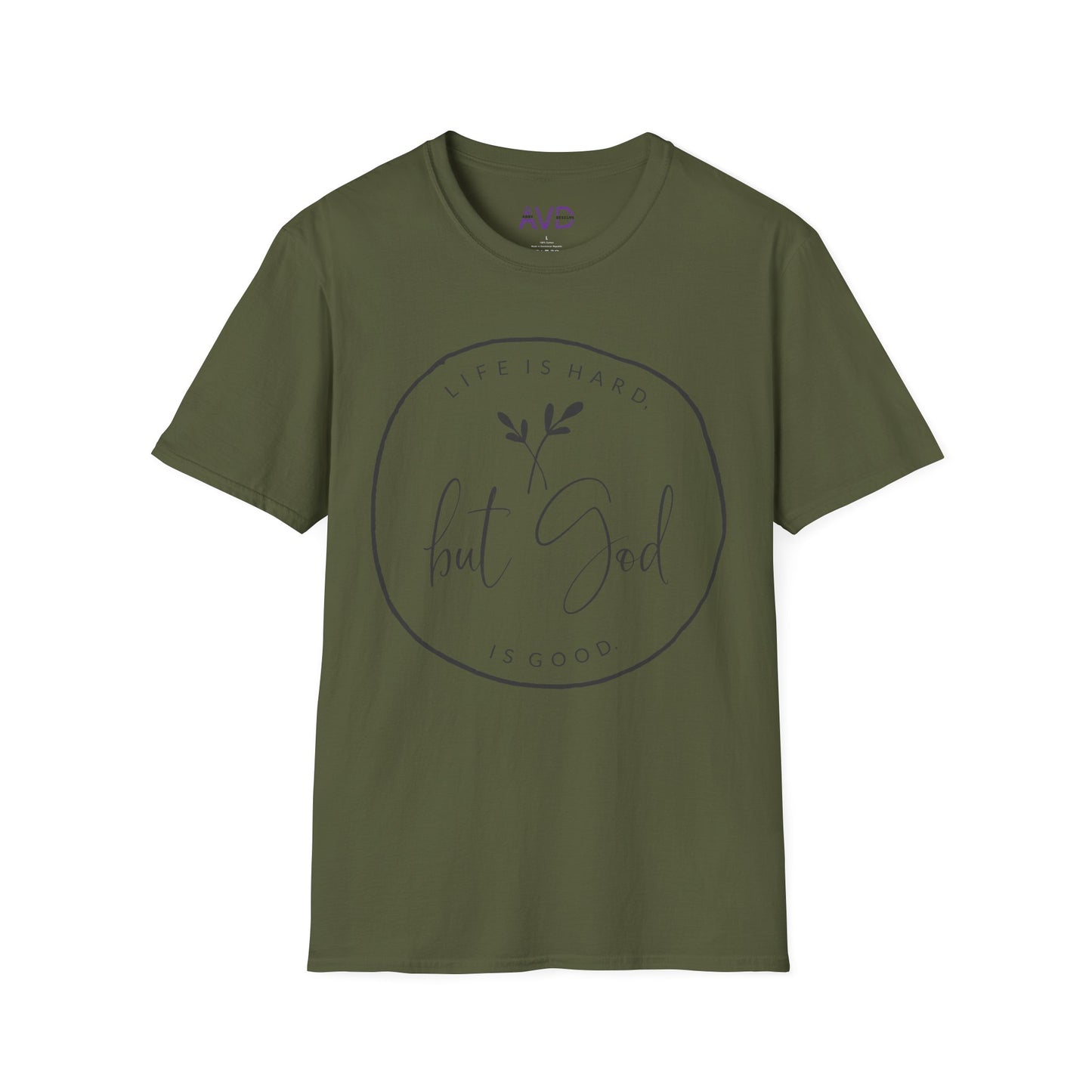 "But God" Softstyle T-Shirt
