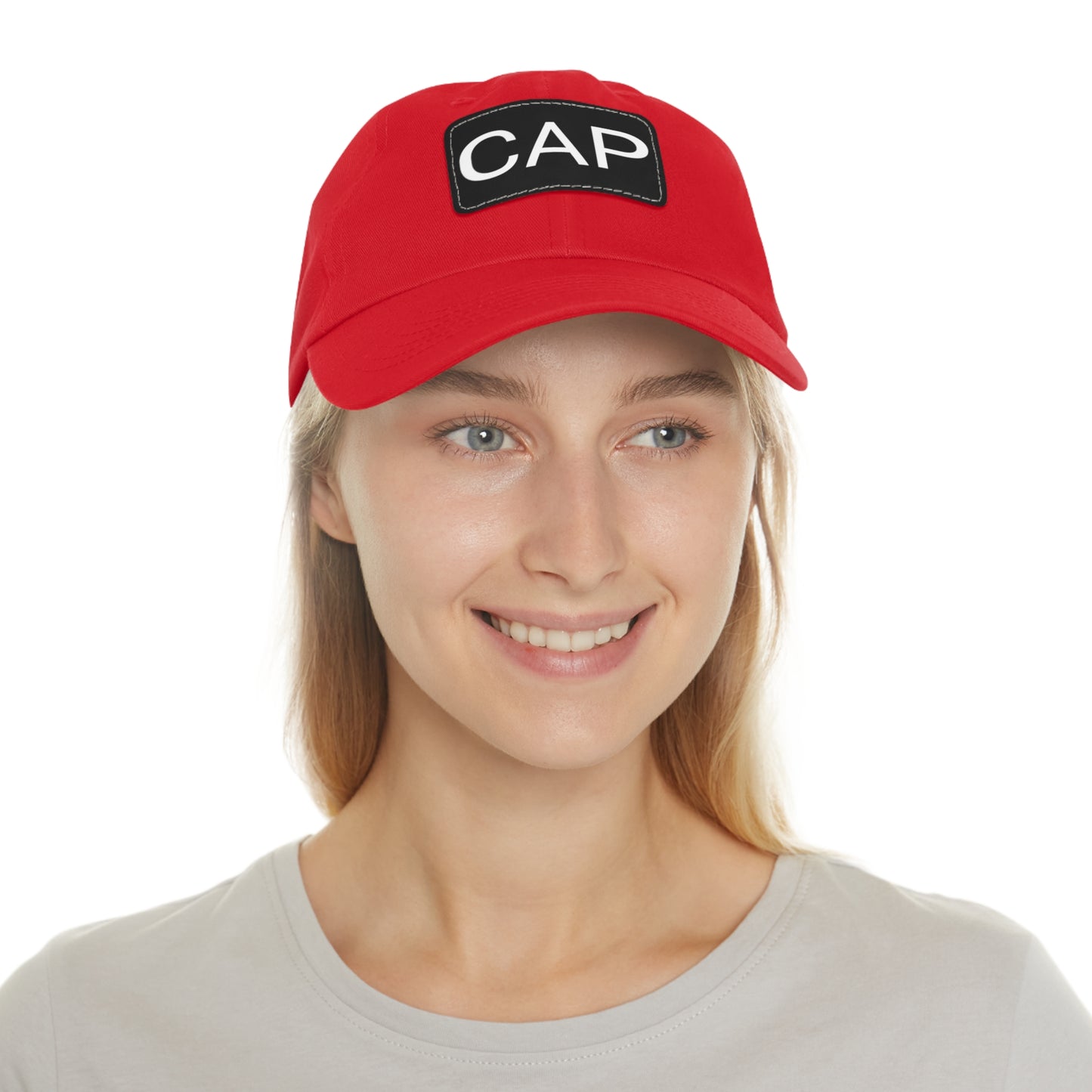 "CAP" Cap with Leather Patch