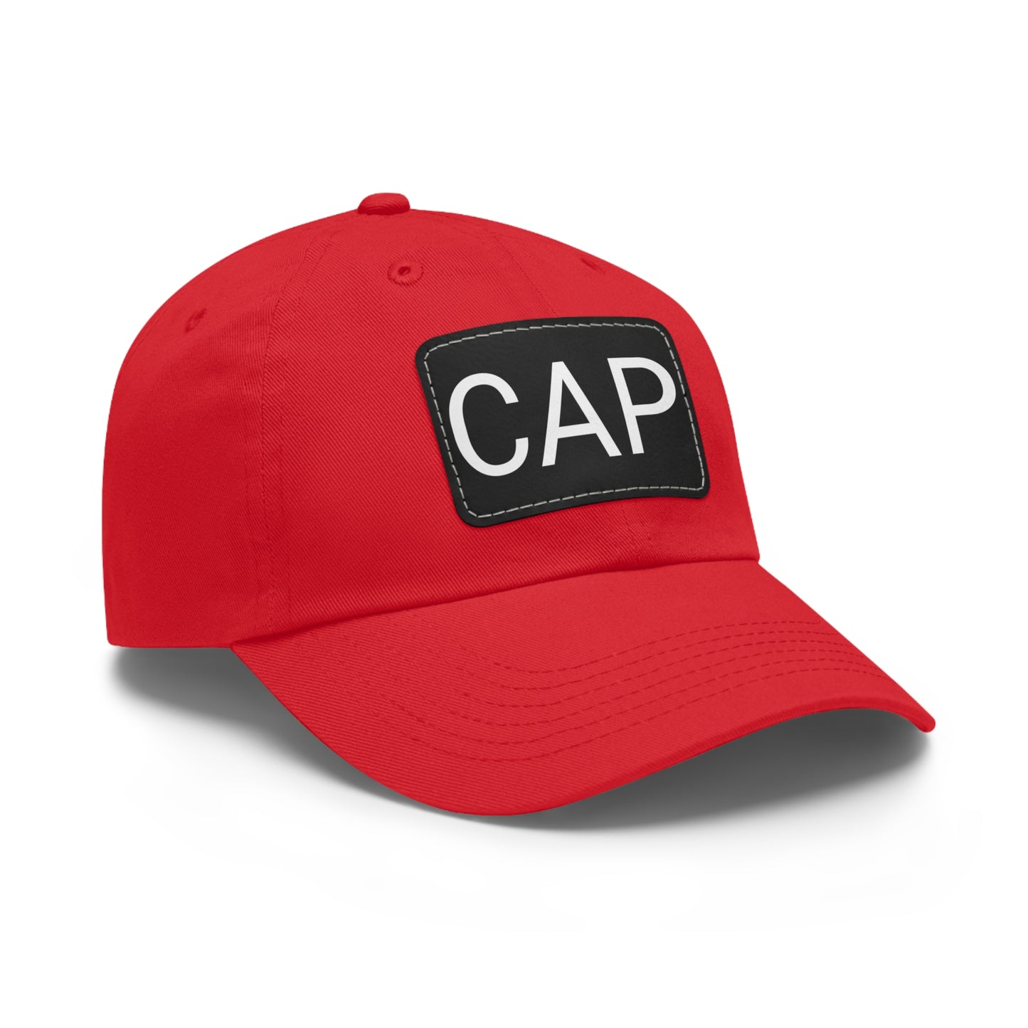 "CAP" Cap with Leather Patch