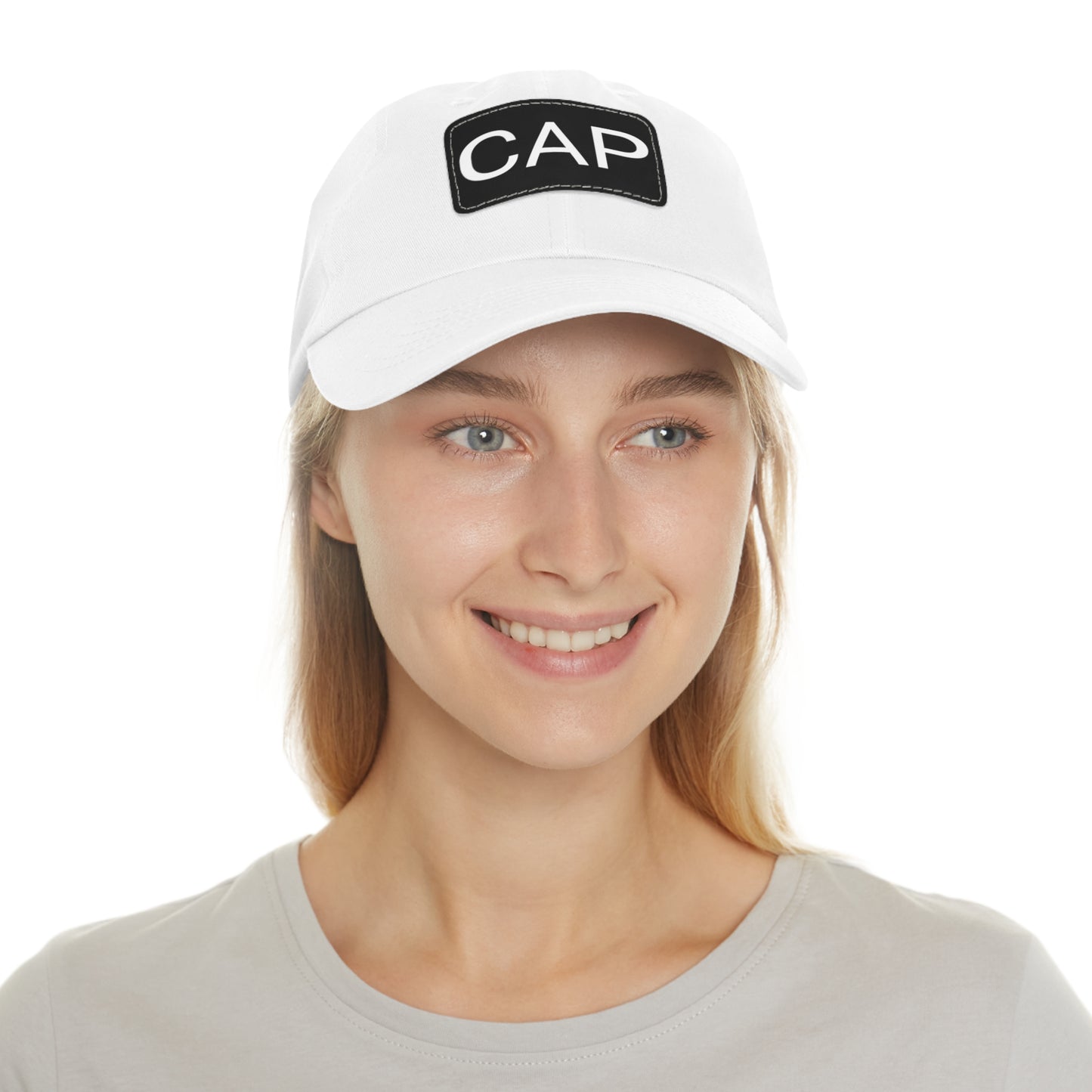 "CAP" Cap with Leather Patch