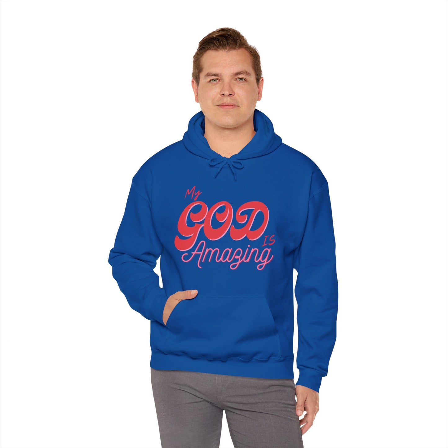 "My God Is Amazing" Hooded Sweatshirt