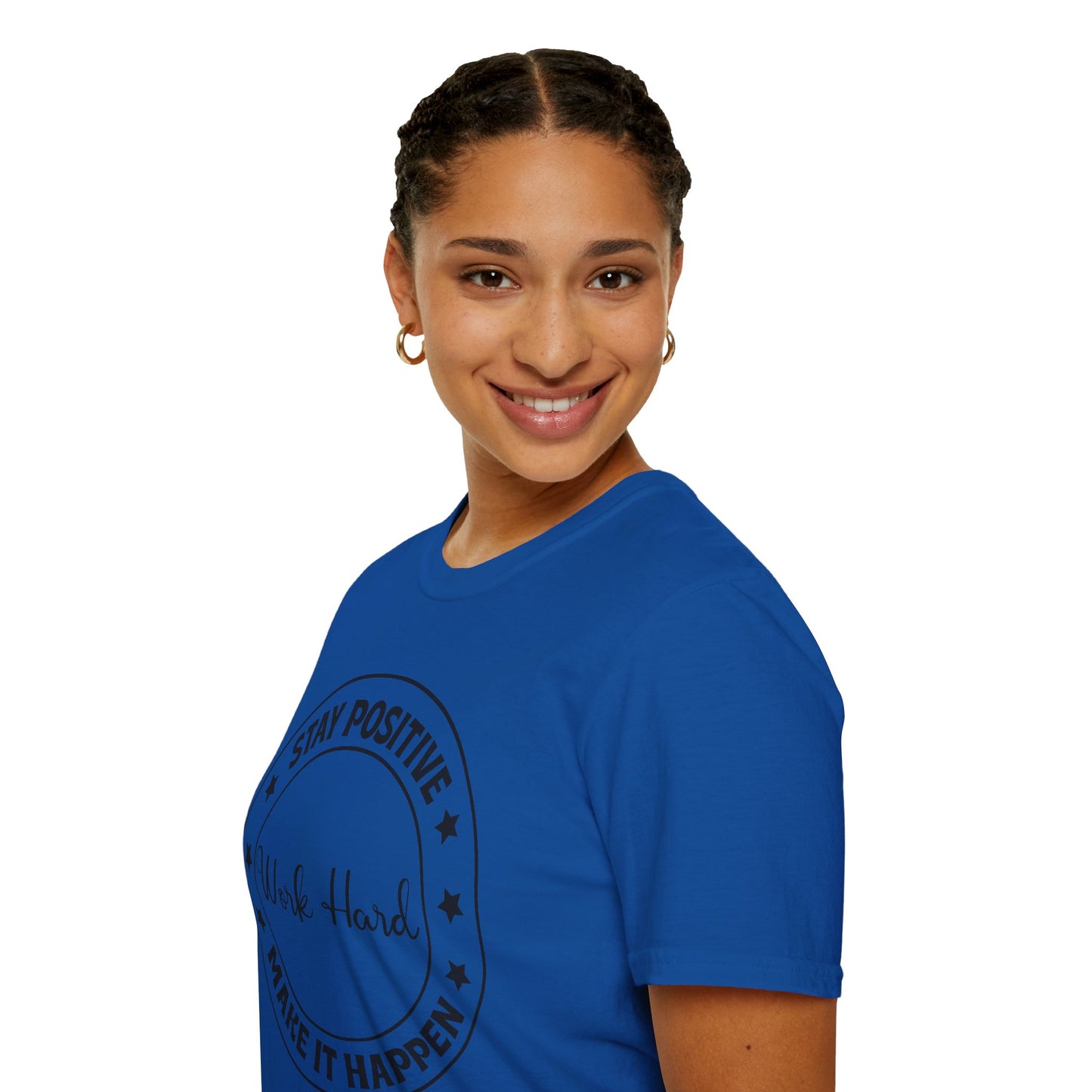 "'Work Hard" Softstyle T-Shirt