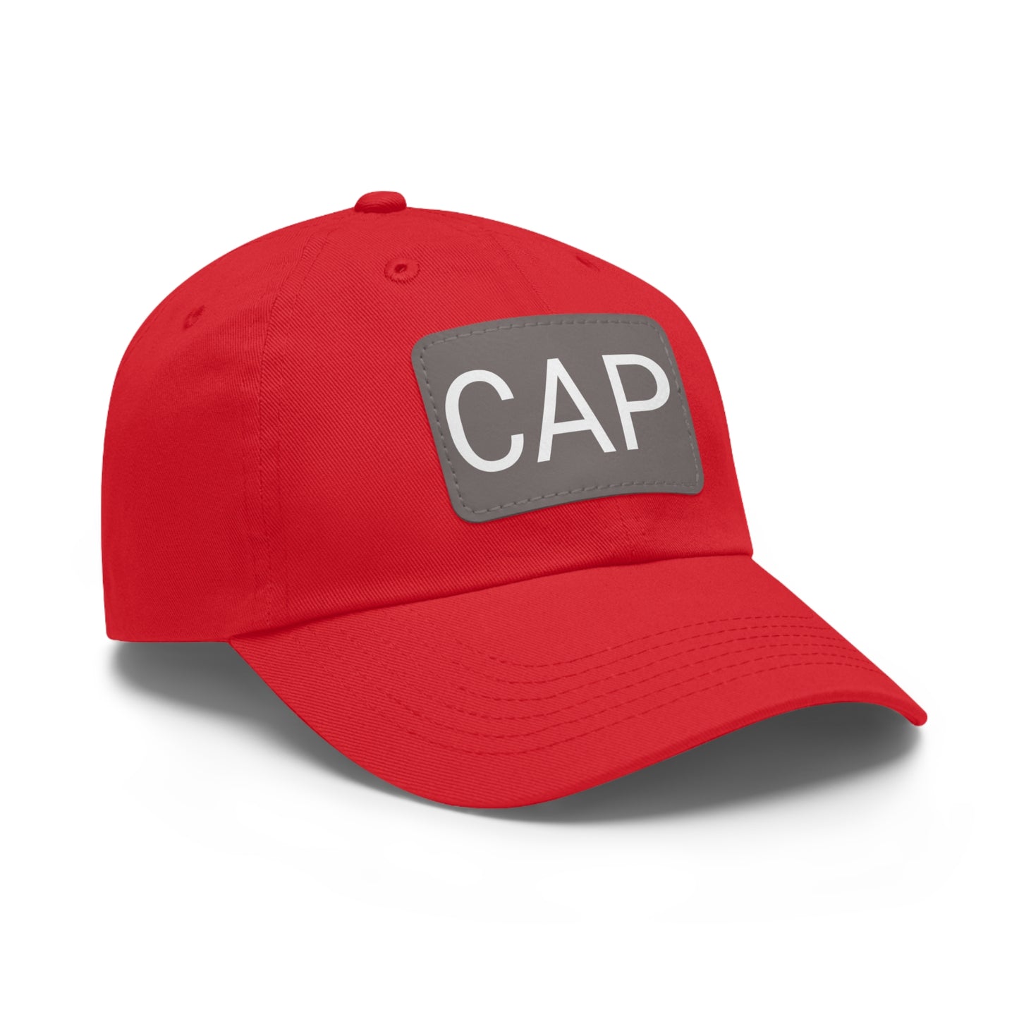 "CAP" Cap with Leather Patch