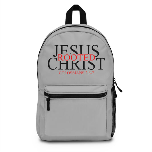 "Rooted In Jesus Christ" Backpack