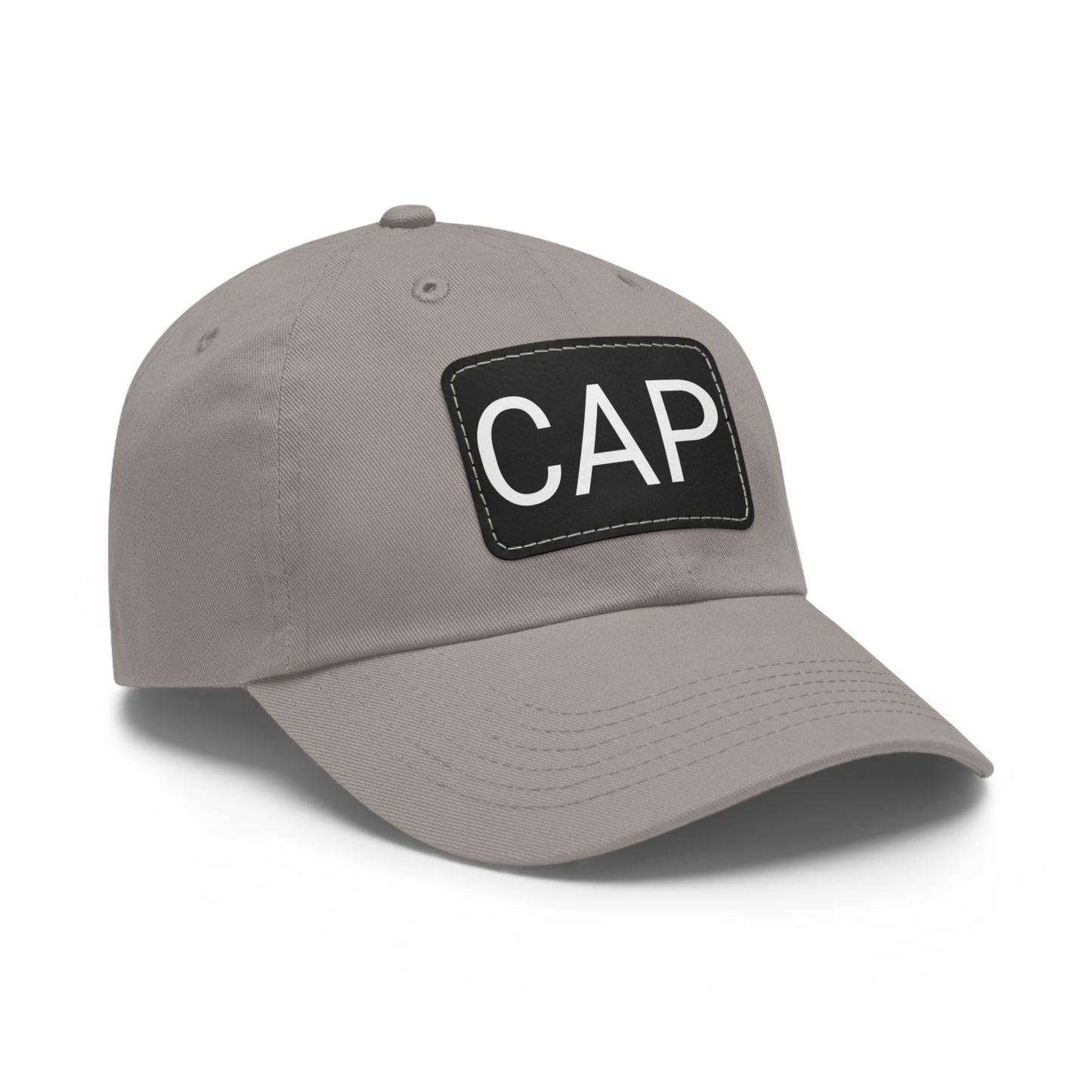 "CAP" Cap with Leather Patch