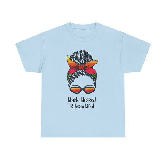 "Black, Blessed, And Beautiful" T-shirt
